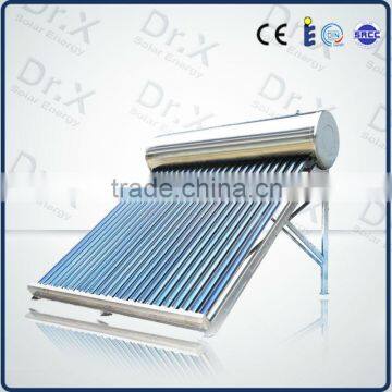 High Quality Compact Pressured Solar Water Heater with own vacuum tube production line