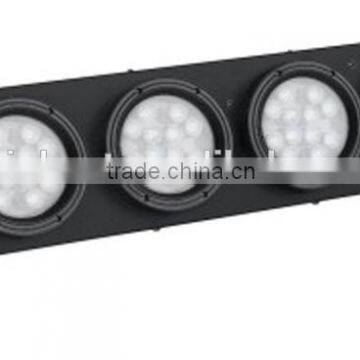LED four heads moon flower light,Dimmer, Strobe, 4 head dynamic,transformation, Single head (RBG) control