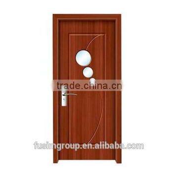 new design Interior PVC door for bathroom