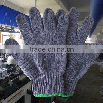 hand gloves cotton hand gloves knitted cotton hand gloves knitted poly cotton hand gloves/gris guante de algodon de color 0143