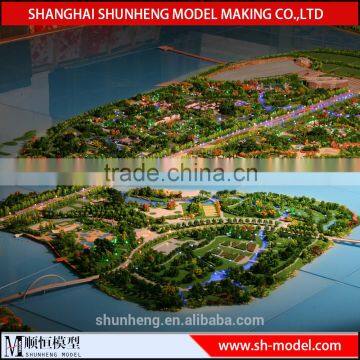 Sea Island miniature architectural scale model for sale