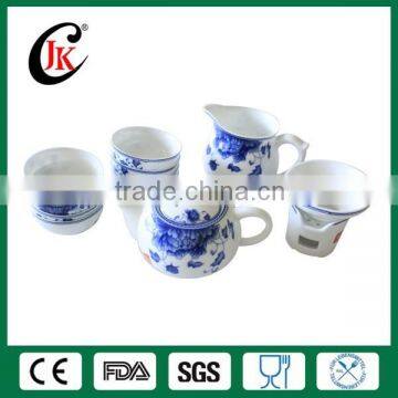 Wholesale fine royal customized logo procelain tea set