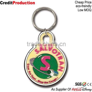 High quality cartoon keyring customized soft pvc keychains