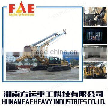 FAR75, hydraulic small rotary drilling rig for sale, hard soil drilling machine piling equipment