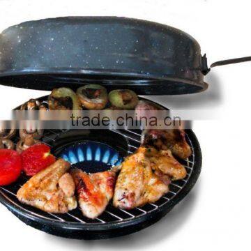 Gas grill for Chicken bbq pan