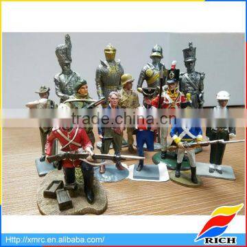 promotional OEM custom metal soldier statue collection