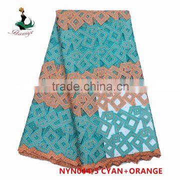 2016 Haniye African Accessories Tulle Lace Fabric For Women Dress/NYN44 photo-2