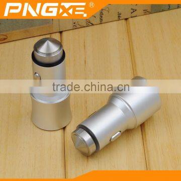 wholesale pngxe different color metal housing car charger with cable for iPhone