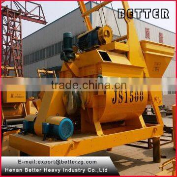 JS Double Shaft Concrete Mixer