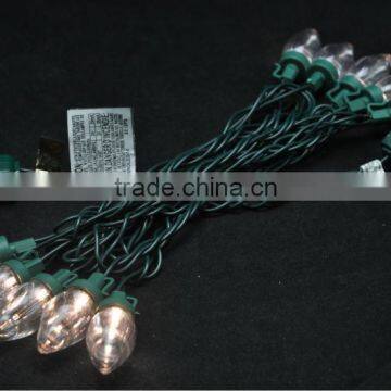 LED C7 Rain Drop string light Christmas string light