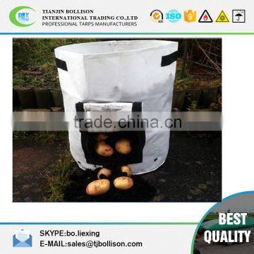 White Color Garden Irregular Patio Potato Planter Grow Bags