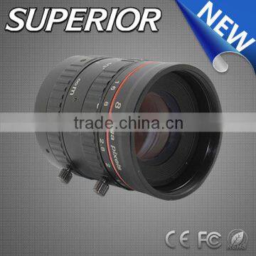 4/3 large ccd sensor image Fujian infrared lens 8.0 MP Focal length 35mm F1.6 Manual iris C mount Mega Pixel Lens