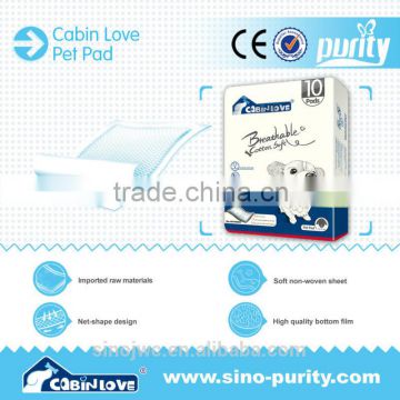 China made pee pet absorption portable changing sanitary pad