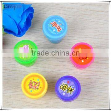 Personalized Ink Stamp for Children, Promotional Kids New Toy Stamps