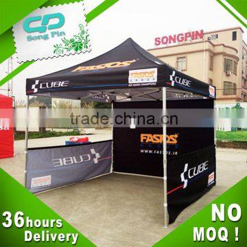 custom made china supplier Black advertising gazebo tent