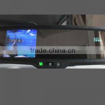 car auto-dimming mirror with compass and temperature and monitor interior mirror for Ford