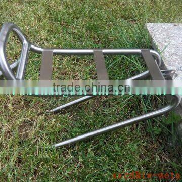 Titanium Bicycle Front Rack With Handing Brush Finished photo-2