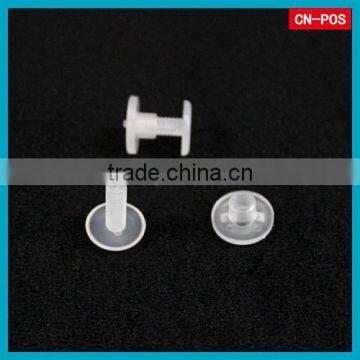 display plastic strip fastener for holding