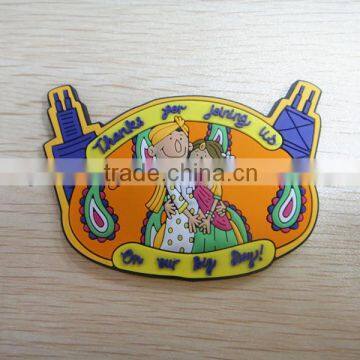 Soft Pvc plastic Fridge Magnet
