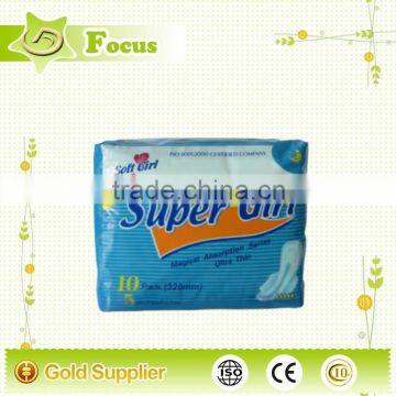 Breathable ultra thin cotton sanitary napkin, anion sanitary napkin, women sanitary napkin