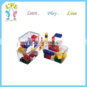 Wholesale high quality non-toxic high transparency pp plastic storage bin