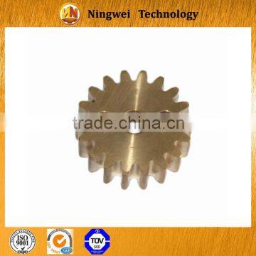 High quailty cnc machining brass gear