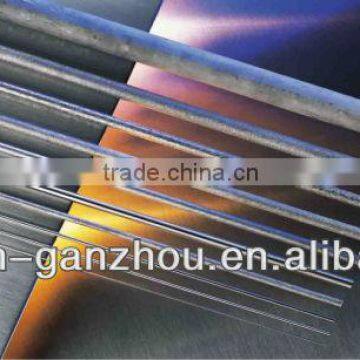 Polished tungsten rod of high quality