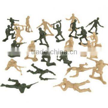 PLASTIC ARMY MEN Green vs Tan Soldier Figures/Custom 100pc Troops Plastic Figures Toy China Factory