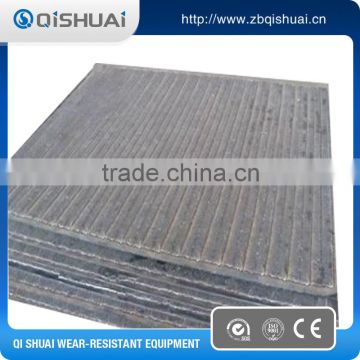 Q345B basic steel plate weld chromium carbide overlay hardfacing