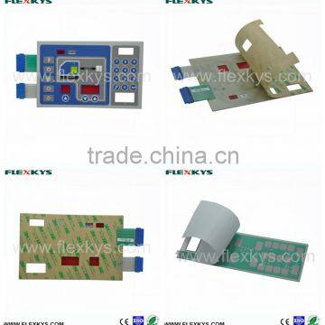 Poly Dome LED Integrated Membrane Switch With Multi Circuits and Leads photo-6