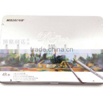 Marco 48 Colored Pencils With Metal Box Packing photo-5