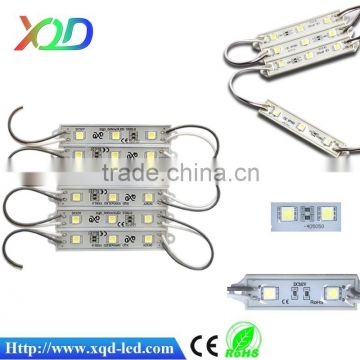 Shenzhen XQD Alibaba certify High quality 12V Waterproof 3leds smd 5050 led module