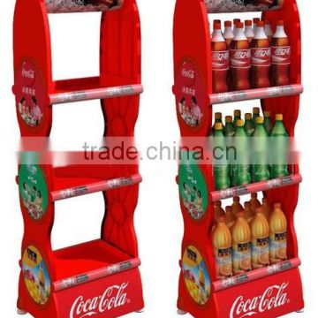 Metal Display Racks For Coca Cola