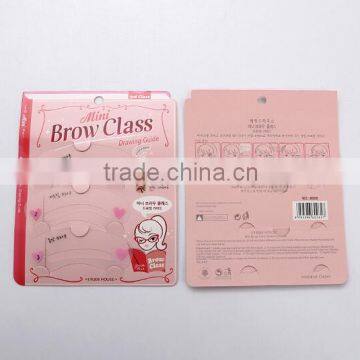 Beauty Makeup Eyebrow Drawing CardEyebrow Stencil Eyebrow Card photo-5