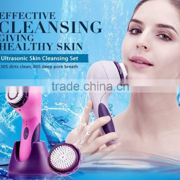 Skin care face cleansing ultrasonic cleansers electric facial cleansing brush face care machine