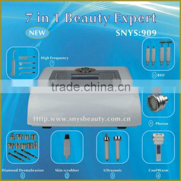 7 In 1 Multifunctional Beauty Acne Removal Salon Equipment (SNYS-909) Lip Line Removal