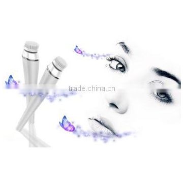 2015 newest vibrating rotary facial brush/face cleasing brush OEM service