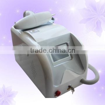 2014 hot sale 520nm&1064nm two probes Q-switched laser beauty equipment /laser tattoo removal machine -D003