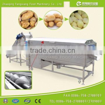 LXTP-3000 screw type vegetable washer and peeler machine