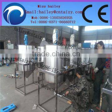 High Effficiency and Large Stock Sunflower Oil Refining Machine