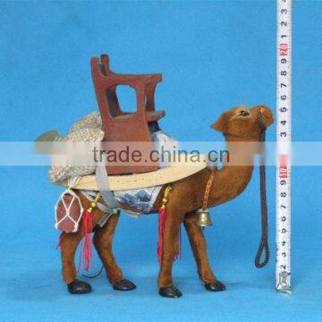 Camel Handmade Stuffed Leather Animals Art new hot toy