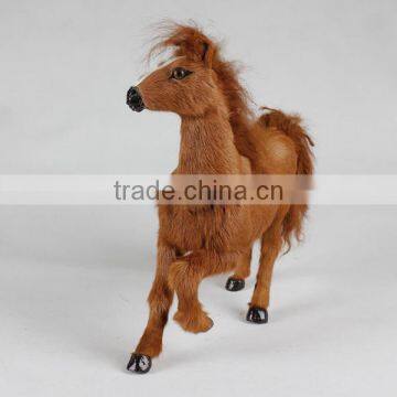 Amusement Toy 2015 Popular High Quality Big Plush Ride on Toy Horse