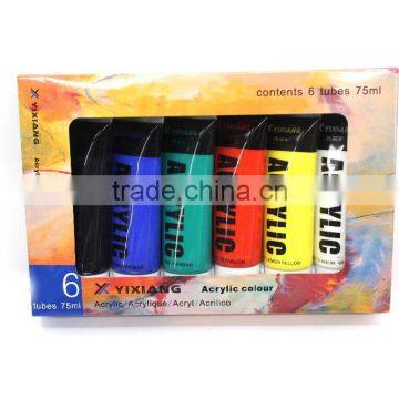 Free Sample 75ml Acrylic Paint for Painting Acrylic Artistic Paints photo-4