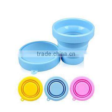 wholesale folding coffee cup silicone folding camping cup