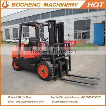 3Ton Diesel Forklift Truck with Lifting Height 3000mm Made in China