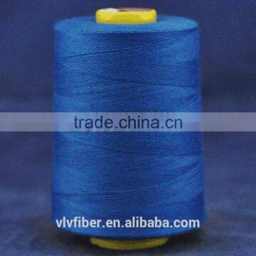 poly/cotton 29/3 core spun polyester sewing thread raw white from china alibaba