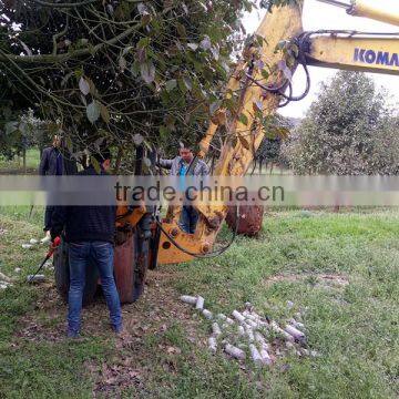 tree spades machine for excavator or skid steer loader