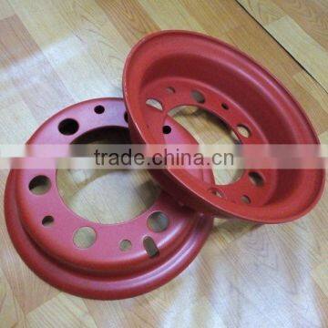 Newest 5.00-12 Jiujiu split forklift steel wheel rims