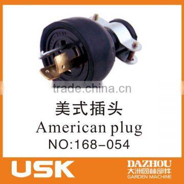 American plug for USK 2KW gasoline generator 168F/2900H(GX160) 5.5HP/6.5HP spare part