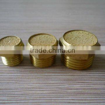 Brass Pneumatic Silencer Brass Air Silencer Copper Fitting photo-3